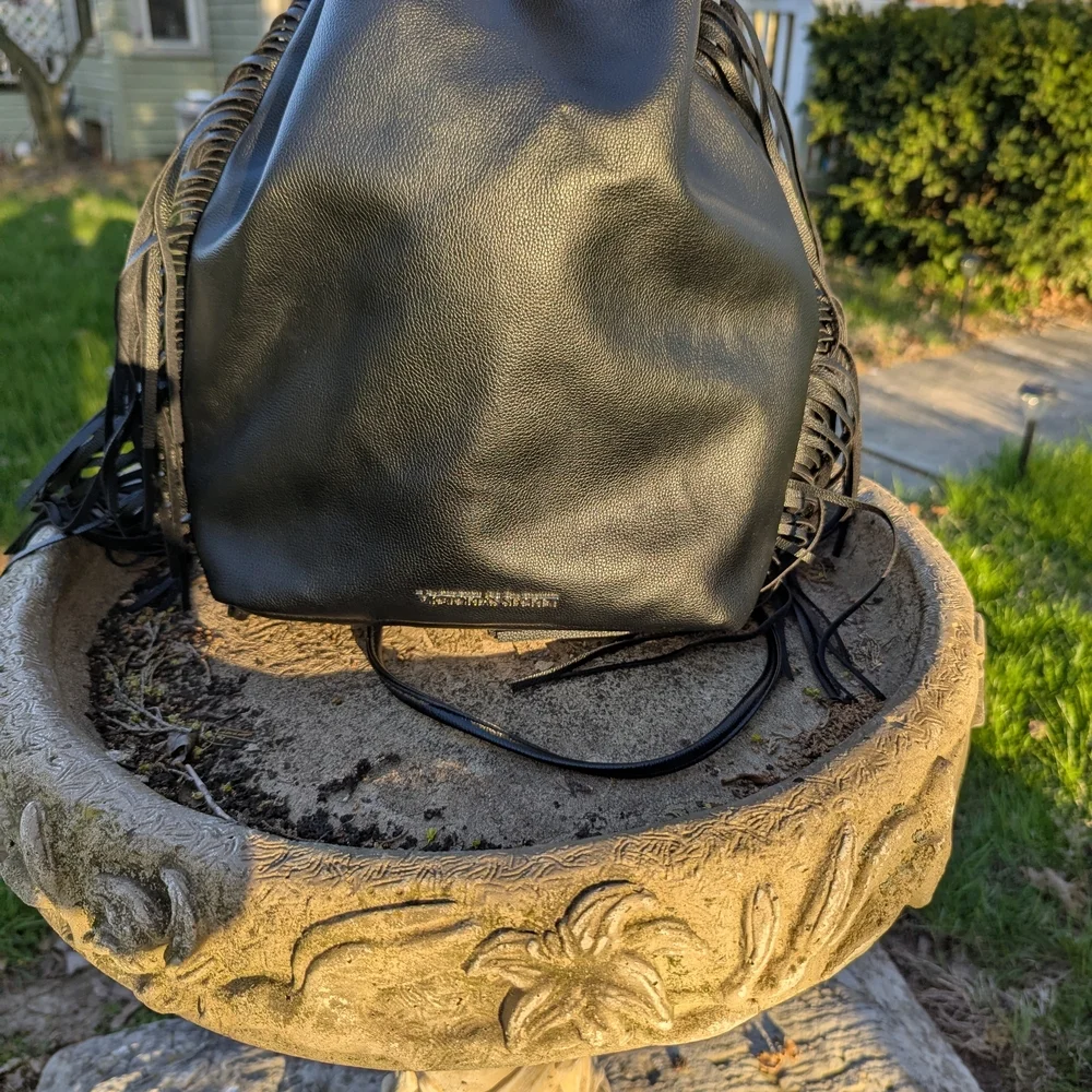 Victoria's Secret Black Backpack with‎ Sleek Design - Picture 2 of 10